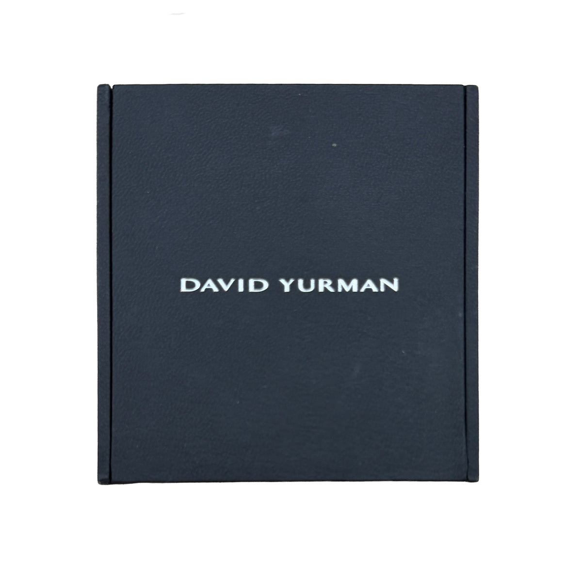 David Yurman Sterling Silver Wide Crossover Bracelet box