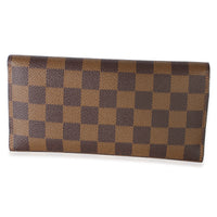 Louis Vuitton Red Damier Ebene Canvas Josephine Wallet Wallet 4