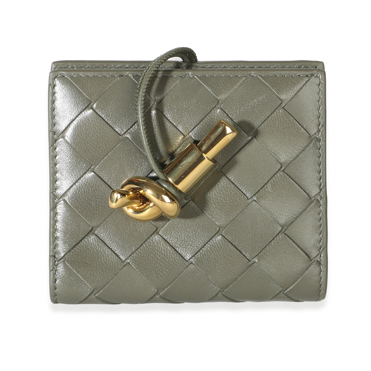 Bottega Veneta Pickle Nappa Intrecciato Andiamo Card Case Wallet id