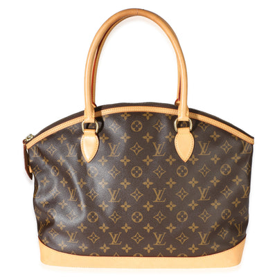 Louis Vuitton Monogram Canvas Lockit Horizontal Handbag id