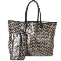 Goyard Black ine Canvas Saint Louis PM Handbag fv