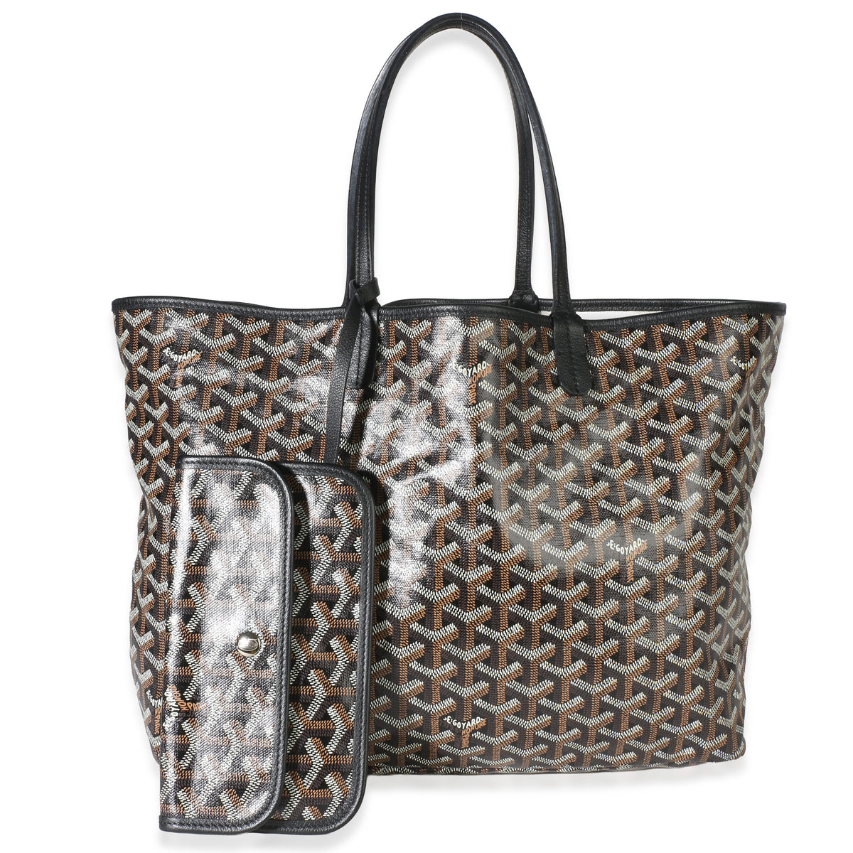 Goyard Black ine Canvas Saint Louis PM Handbag id
