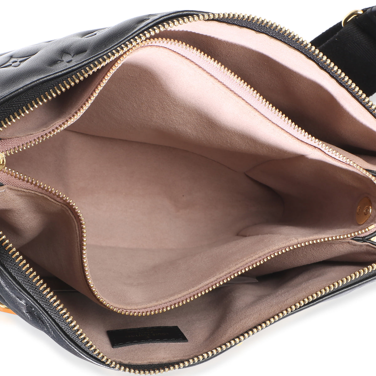 Louis Vuitton Black Monogram Embossed Lambskin Coussin PM Handbag 9