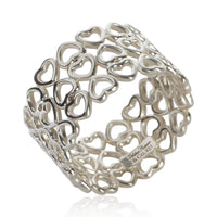 Tiffany & Co. Sterling Silver Paloma Picasso Crown Of Hearts Ring 4