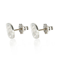 Tiffany & Co. Sterling Silver Notes Stud Earrings 2