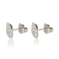 Tiffany & Co. Sterling Silver Notes Stud Earrings 3
