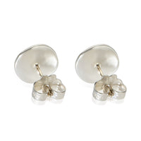 Tiffany & Co. Sterling Silver Notes Stud Earrings 4