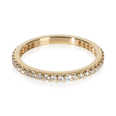 Tiffany & Co. Yellow Gold Diamond Soleste Eternity Band