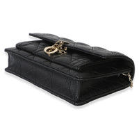 Christian Dior Black Lambskin Cannage My Dior Daily Chain Pouch Handbag 6