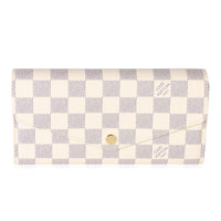 Louis Vuitton Damier Azur Canvas Sarah Wallet Wallet id