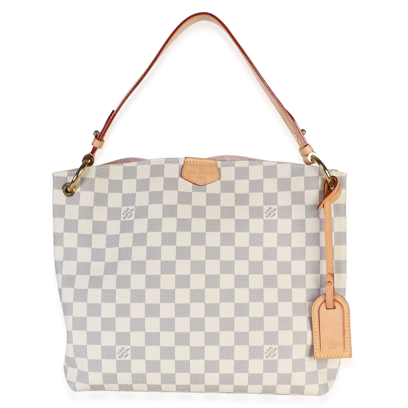 Louis Vuitton Damier Azur Canvas Graceful PM Handbag fv