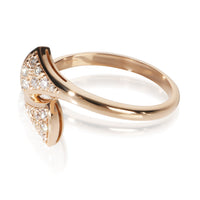 BVLGARI Rose Gold Diamond Diva's Dream Ring 2