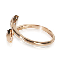 BVLGARI Rose Gold Diamond Diva's Dream Ring 4