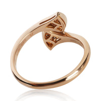 BVLGARI Rose Gold Diamond Diva's Dream Ring 5