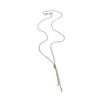 David Yurman Yellow Gold Petite X Lariat Necklace 3