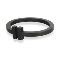 Tiffany & Co. Stainless Steel Tiffany T Square Hinged Bracelet 2