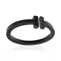 Tiffany & Co. Stainless Steel Tiffany T Square Hinged Bracelet 4
