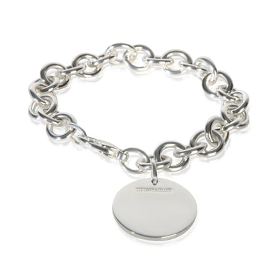 Tiffany & Co. Sterling Silver Round Tag Bracelet fv