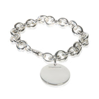 Tiffany & Co. Sterling Silver Round Tag Bracelet fv