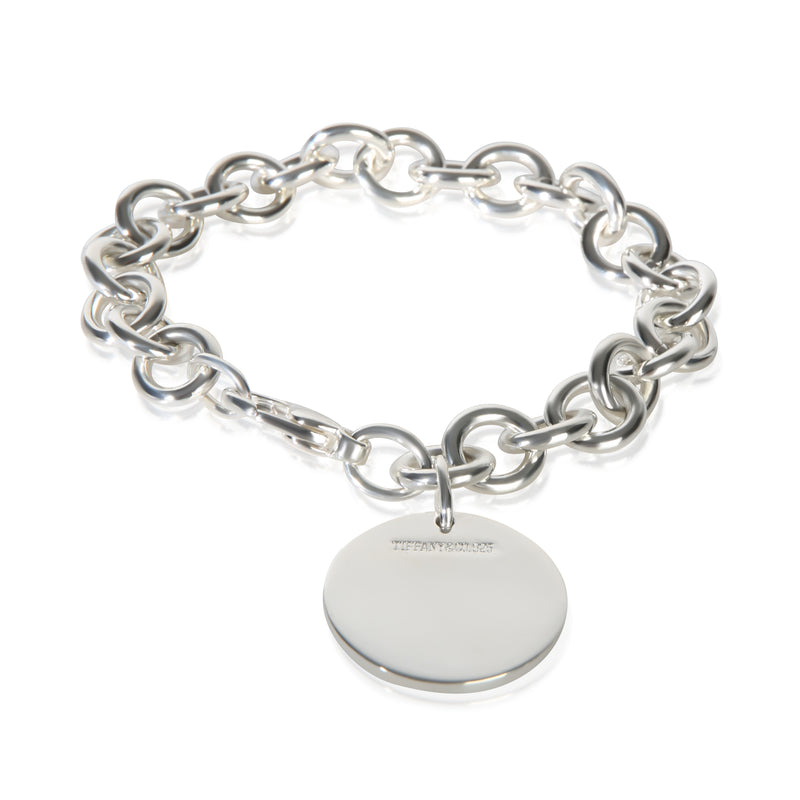 Tiffany & Co. Sterling Silver Round Tag Bracelet fv