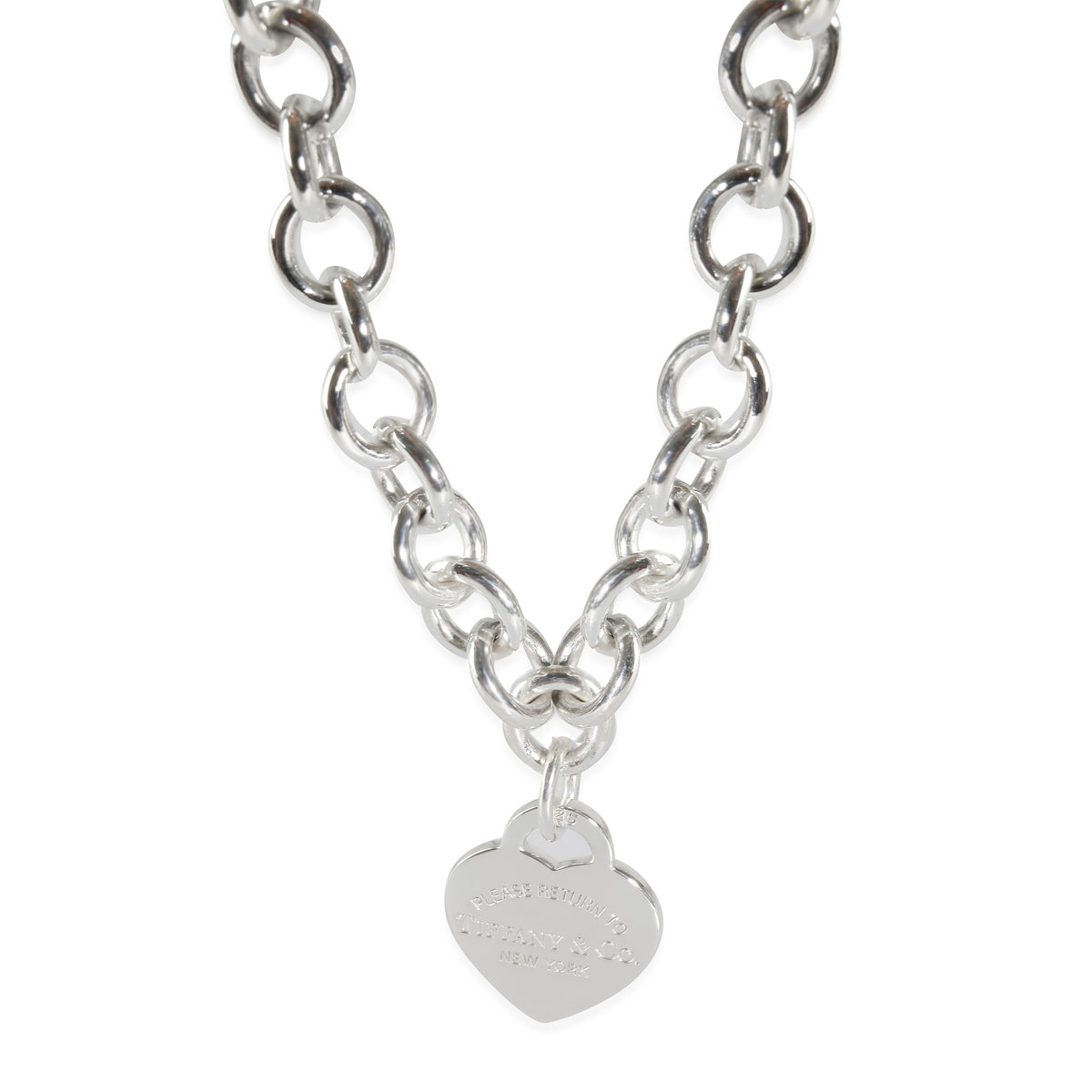 Tiffany & Co. Sterling Silver Return To Tiffany Necklace