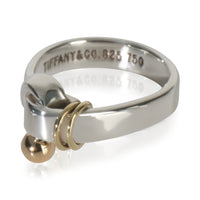 Tiffany & Co. Yellow Gold & Sterling Silver Vintage Hook Ring
