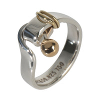 Tiffany & Co. Yellow Gold & Sterling Silver Vintage Hook Ring