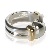 Tiffany & Co. Yellow Gold & Sterling Silver Vintage Loop Ring 3