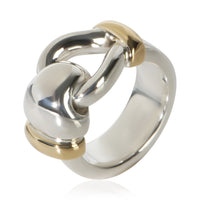 Tiffany & Co. Yellow Gold & Sterling Silver Vintage Loop Ring 4