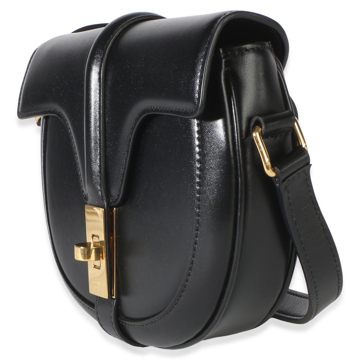 Celine Black Smooth Calfskin Small Besace 16 Handbag 2