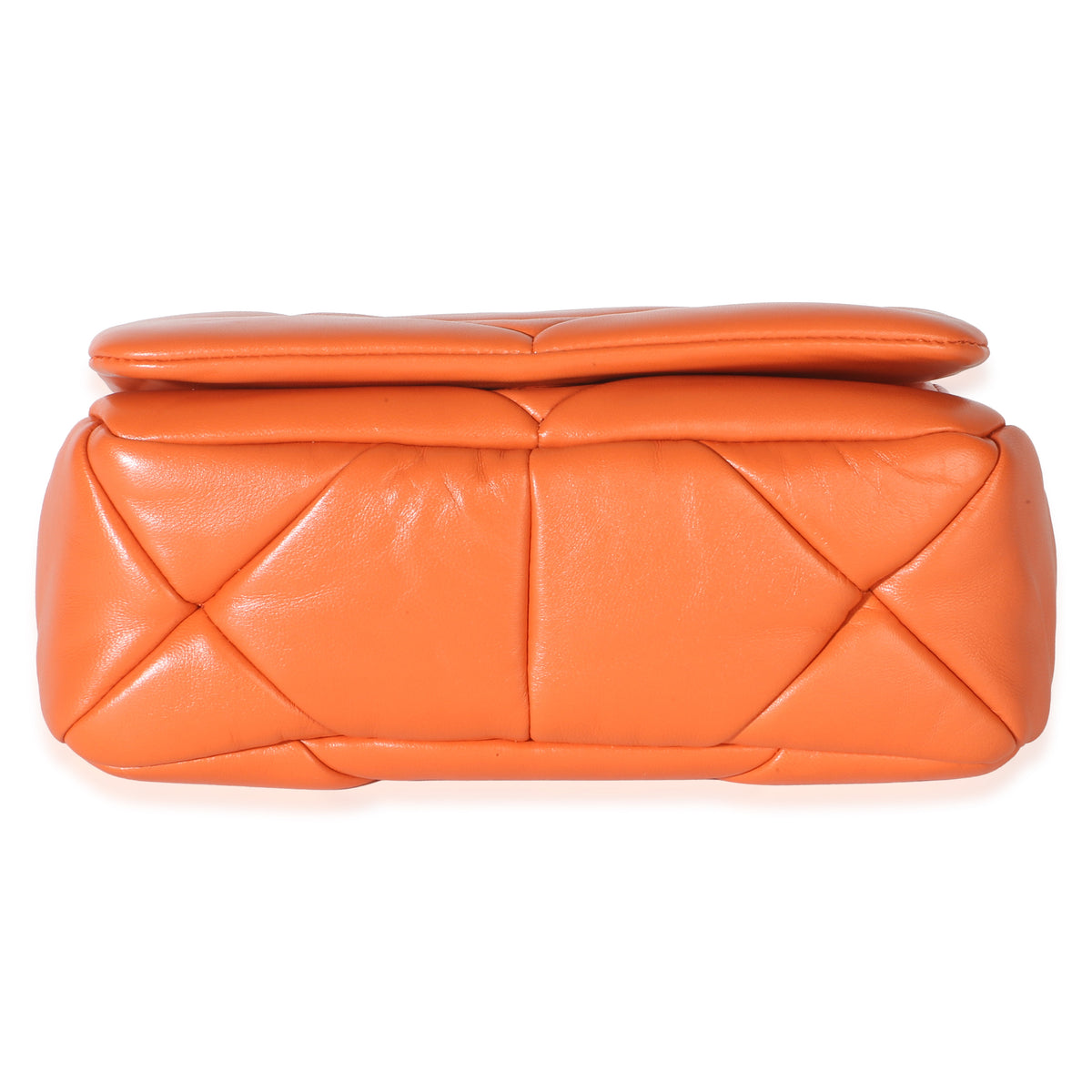 Prada Orange Nappa Small Patchwork System Chain Bag Handbag 5