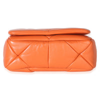 Prada Orange Nappa Small Patchwork System Chain Bag Handbag 5