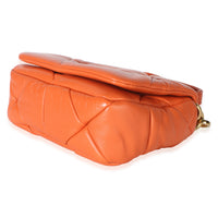 Prada Orange Nappa Small Patchwork System Chain Bag Handbag 6