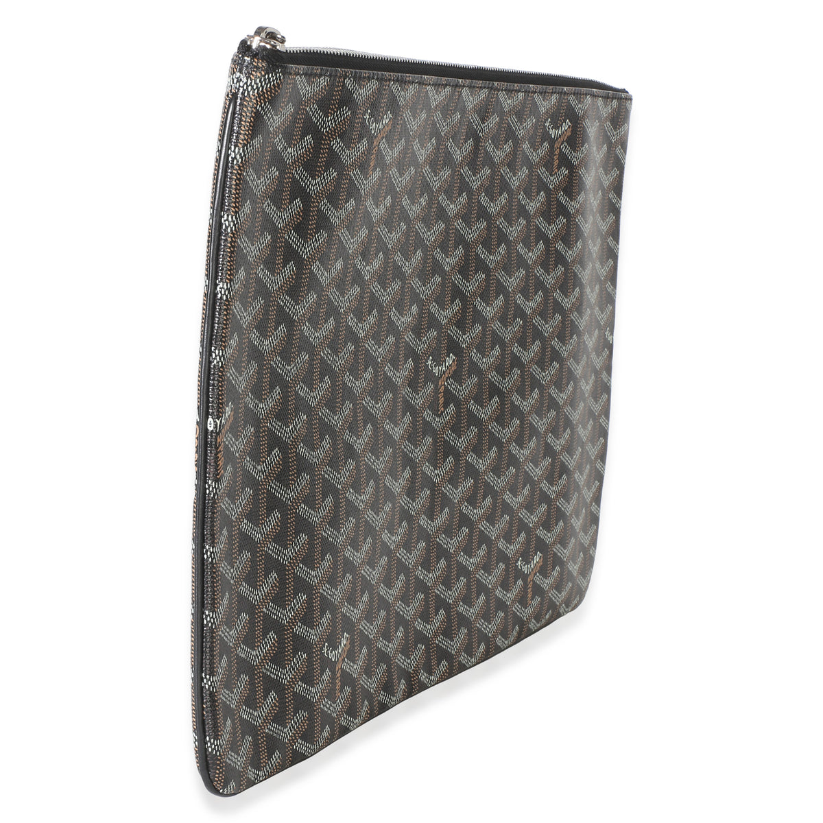 Goyard Black ine Canvas Senat Pouch GM Handbag 4