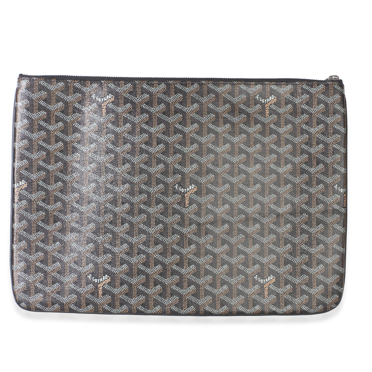 Goyard Black ine Canvas Senat Pouch GM Handbag 5