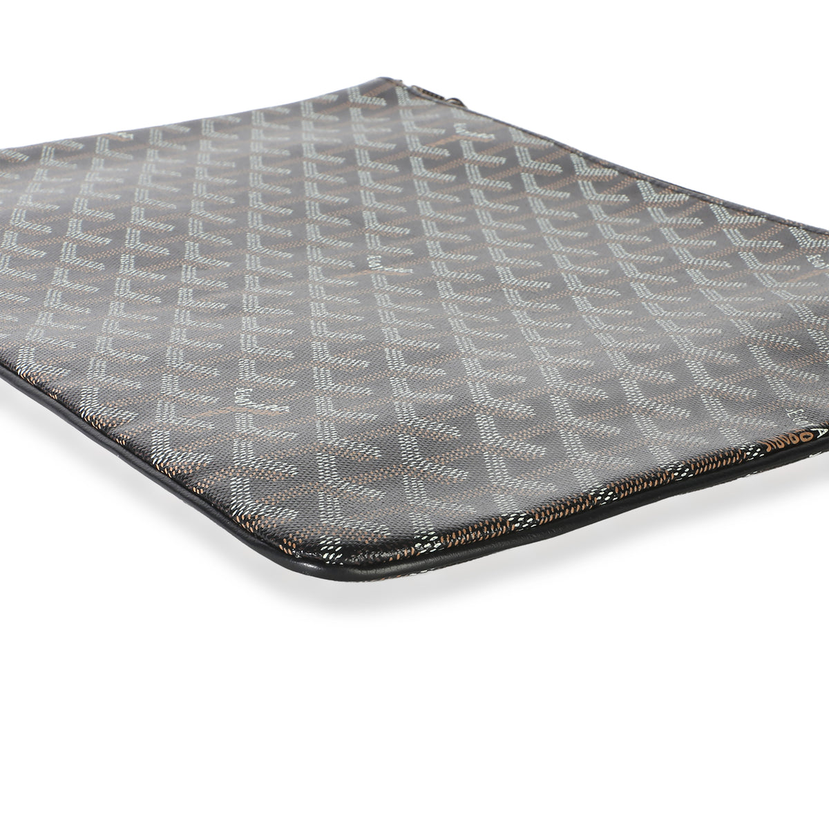 Goyard Black ine Canvas Senat Pouch GM Handbag 7