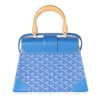 Goyard Blue ine Canvas Saigon PM Handbag 4