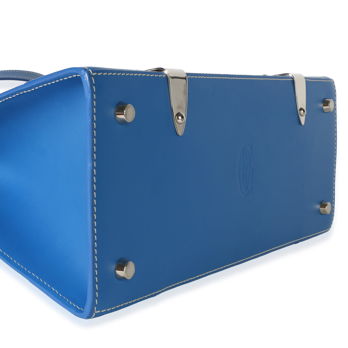 Goyard Blue ine Canvas Saigon PM Handbag 7