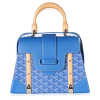 Goyard Blue ine Canvas Saigon PM Handbag id