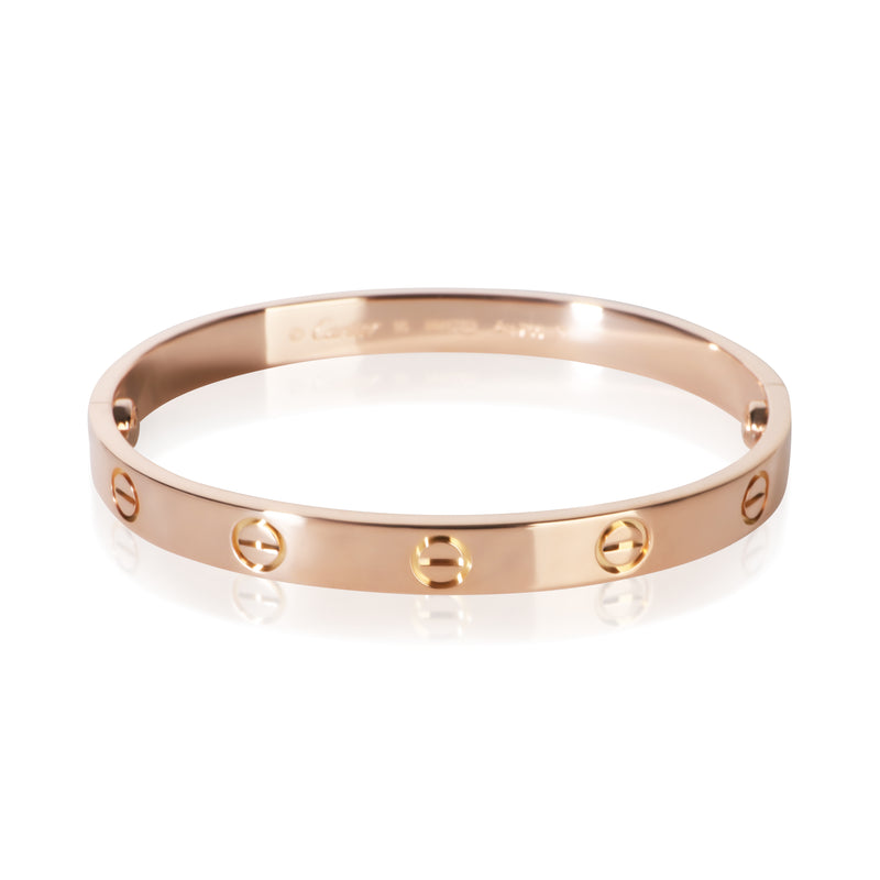 Cartier Rose Gold Love Bracelet fv