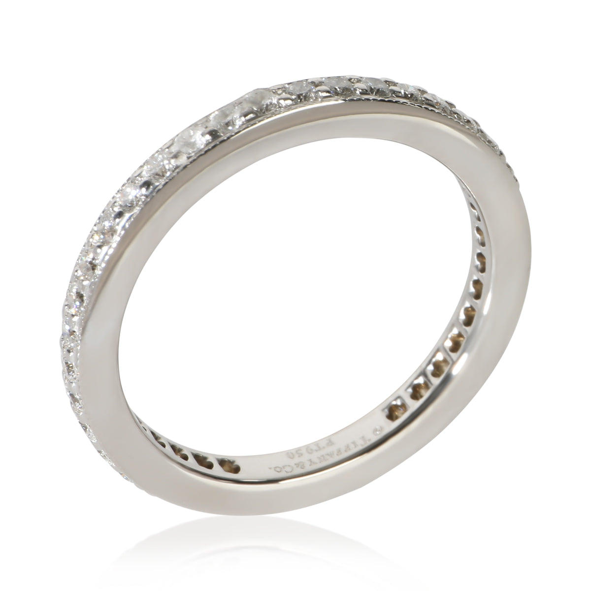 Tiffany & Co. Platinum Diamond Legacy Eternity Band 3