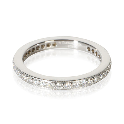 Tiffany & Co. Platinum Diamond Legacy Eternity Band fv