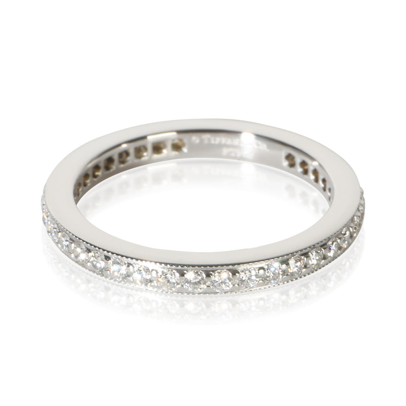 Tiffany & Co. Platinum Diamond Legacy Eternity Band fv