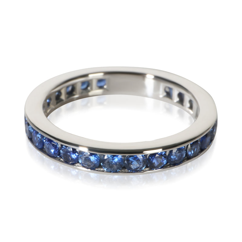 Tiffany & Co. Platinum Sapphire Band fv