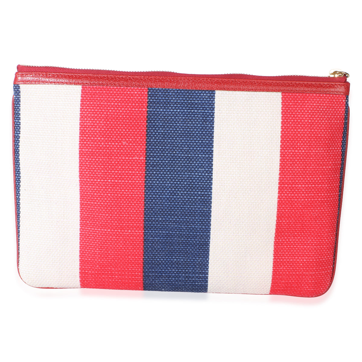 Gucci Multicolor Canvas Logo Pouch Handbag 4