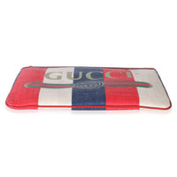 Gucci Multicolor Canvas Logo Pouch Handbag 5