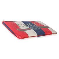 Gucci Multicolor Canvas Logo Pouch Handbag 7