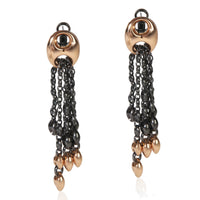 Gucci Rose Gold & Sterling Silver Earrings fv