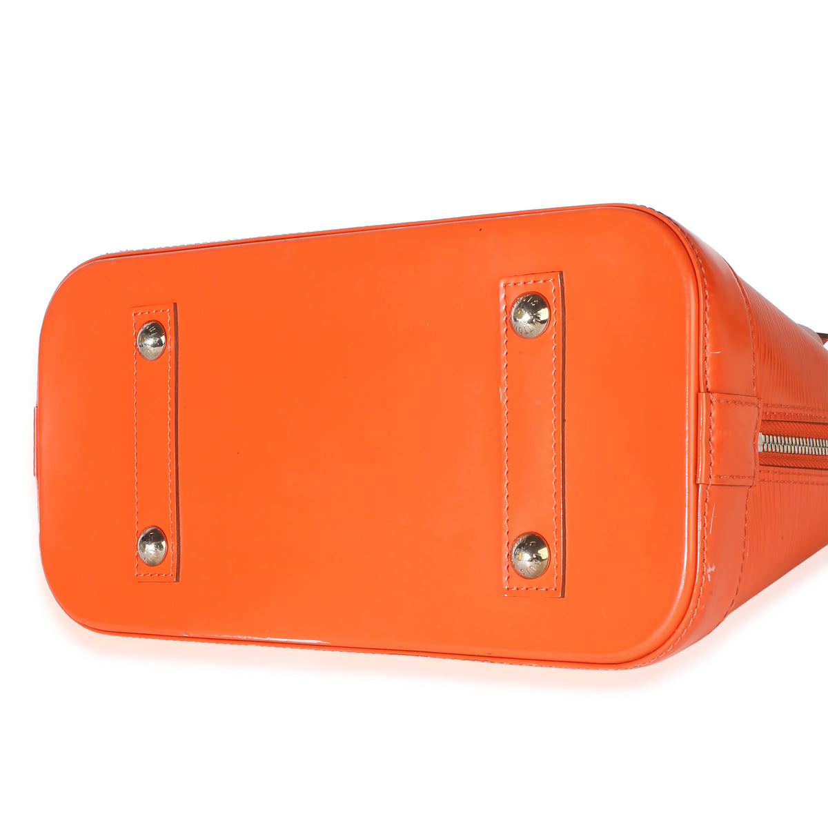 Louis Vuitton Orange Epi Alma PM Handbag 6