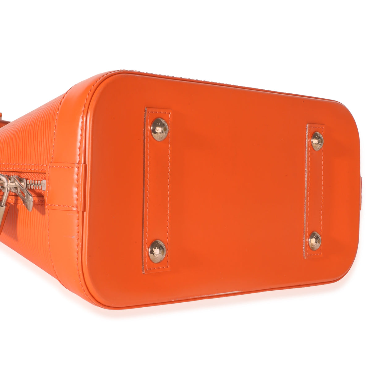 Louis Vuitton Orange Epi Alma PM Handbag 7